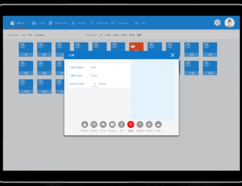 Touch Base Table Service System PC